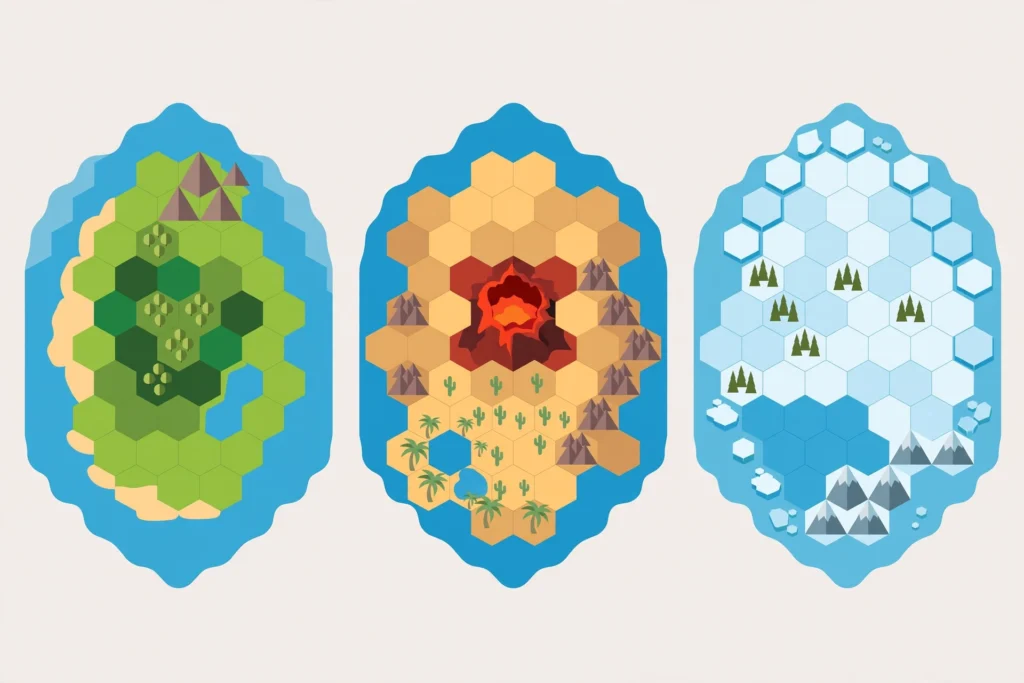 catan board setup variations